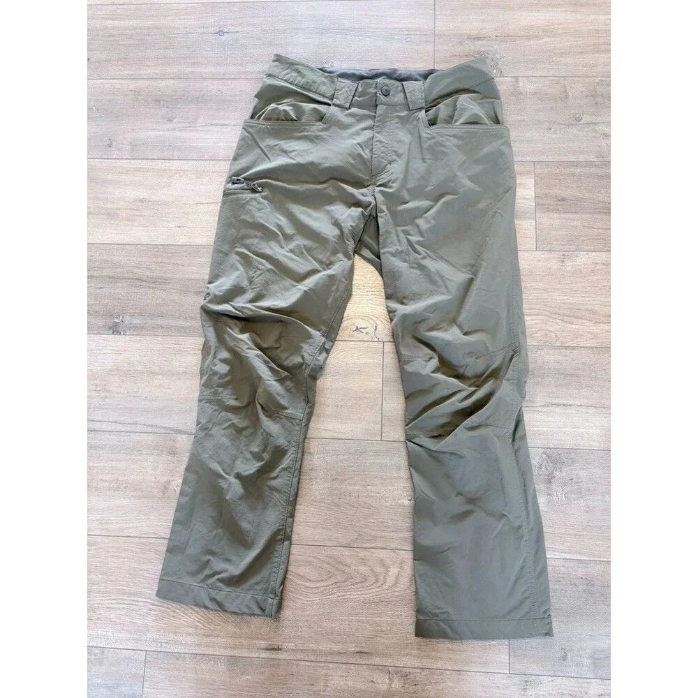 Outdoor Research Pants Mens 30x30 Olive Voodoo Stretch Zip Pocket Hiking